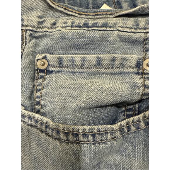 Levis 559 Jeans Mens 34x30 Blue Denim Relaxed Straight Medium Wash Casual Baggy - Picture 5 of 13